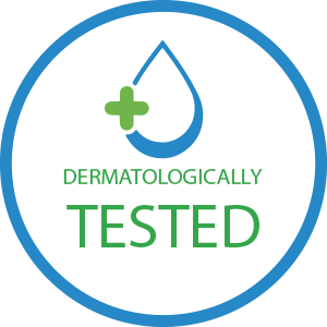 เป็นมิตรกับผิวแพ้ง่าย
<span style='font-size:14px;'>(ผ่านการทดสอบด้านความปลอดภัยต่อผิวหนัง)</span>